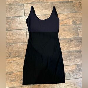 SPANX Black shaping slip dress